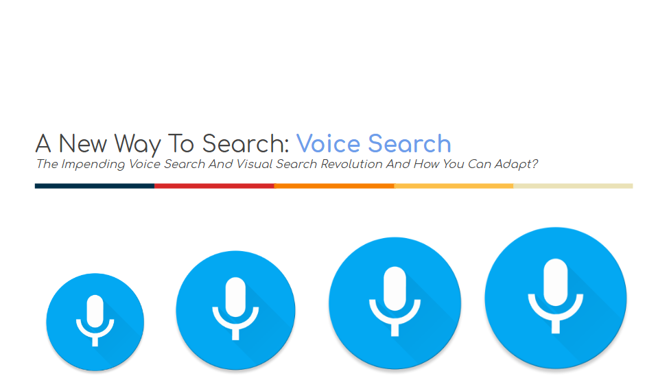 A New Way To Search: Voice Search
